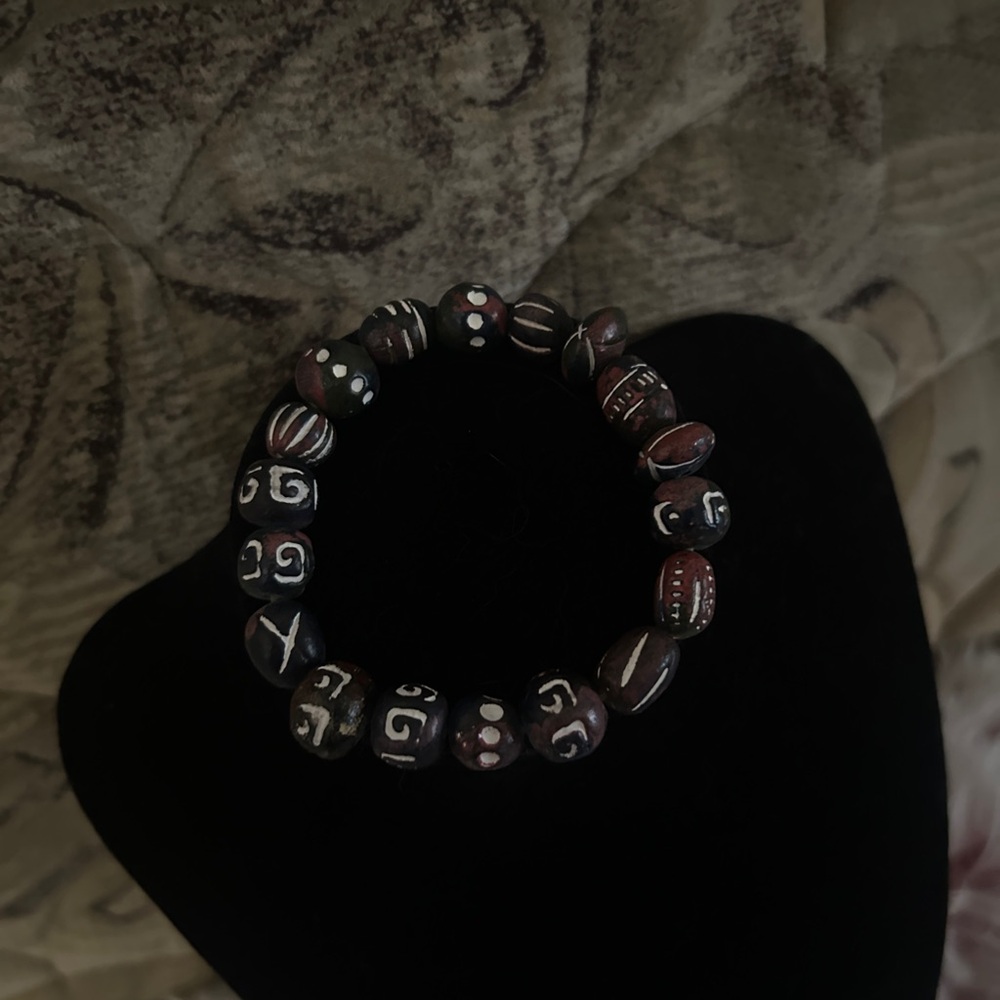 Tibetan Dzi Beads Bracelet